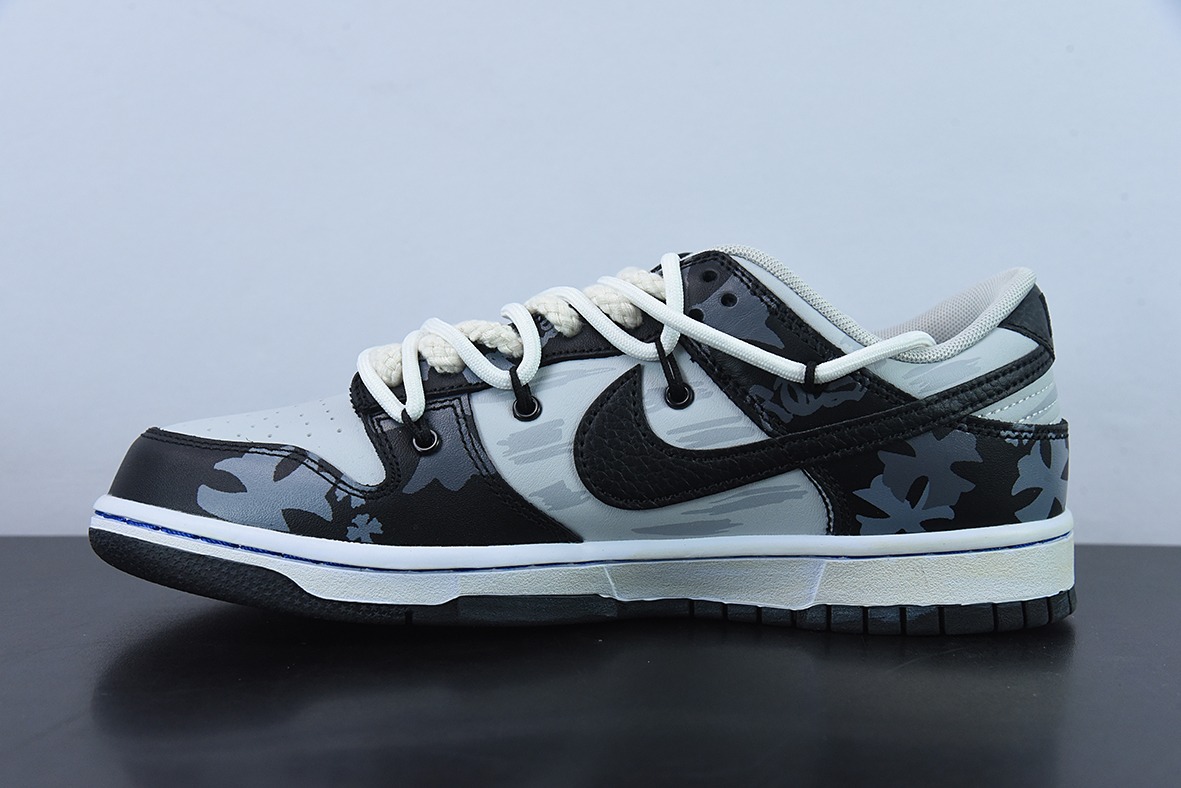 Nk Dunk Low 绑带解构 SB扣碎篮板时尚休闲板鞋 货号：DD3363-002
