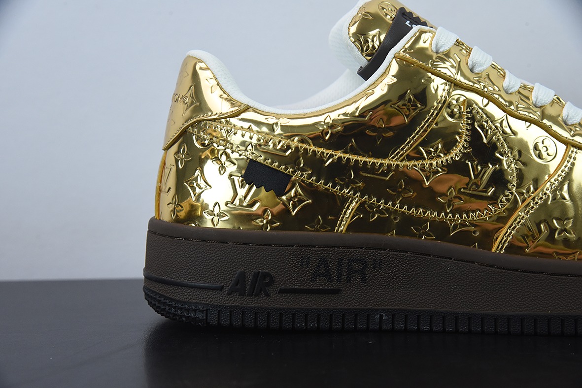 LV/路易威登 LVx Nk Air Force 1 Low 路易斯威登驴牌LV联名 空军一号低帮休闲鞋