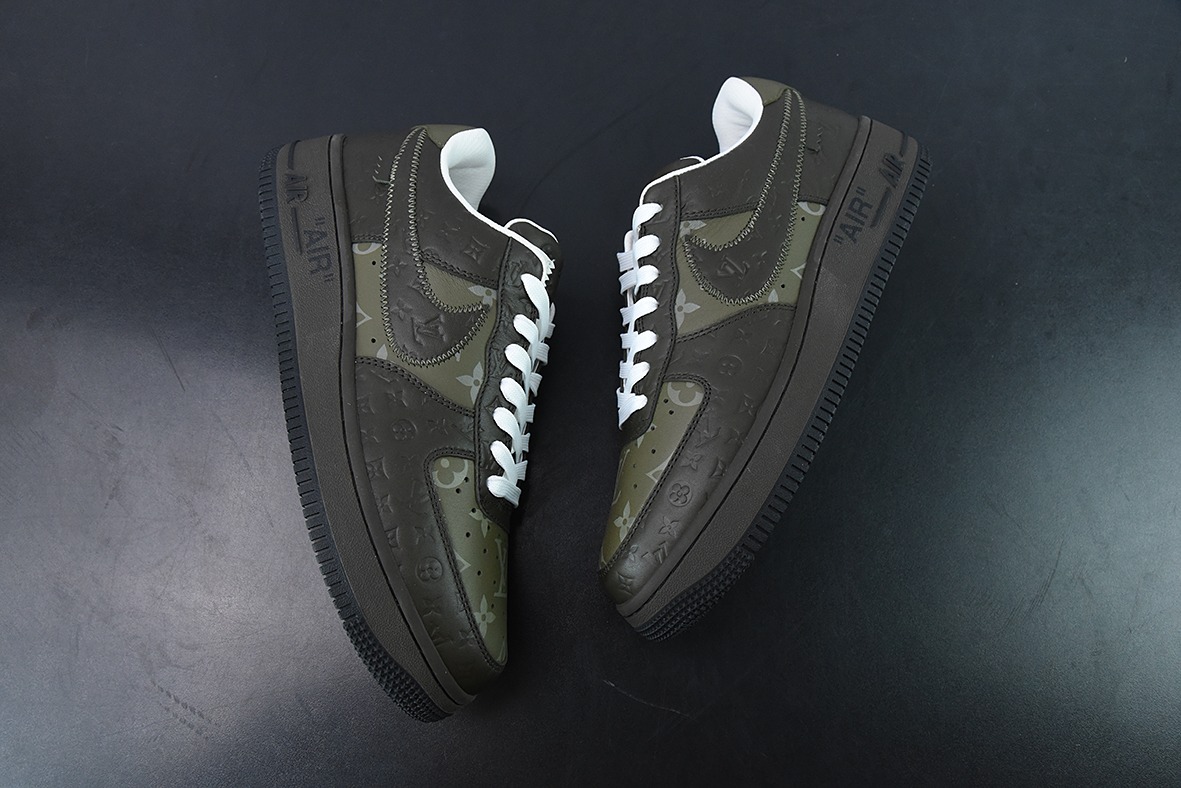 LVx Nk Air Force 1 Low 路易斯威登驴牌LV联名 空军一号低帮运动鞋