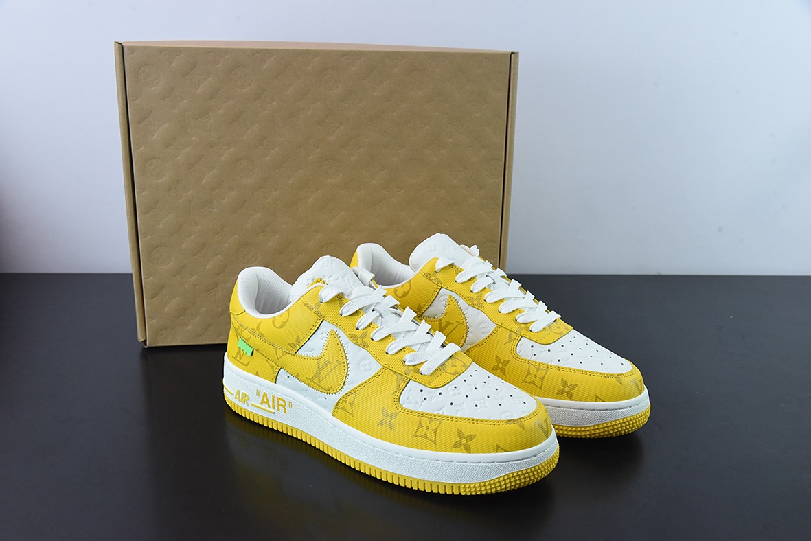 LVx Nk Air Force 1 Low 路易斯威登驴牌LV联名 空军一号低帮运动鞋