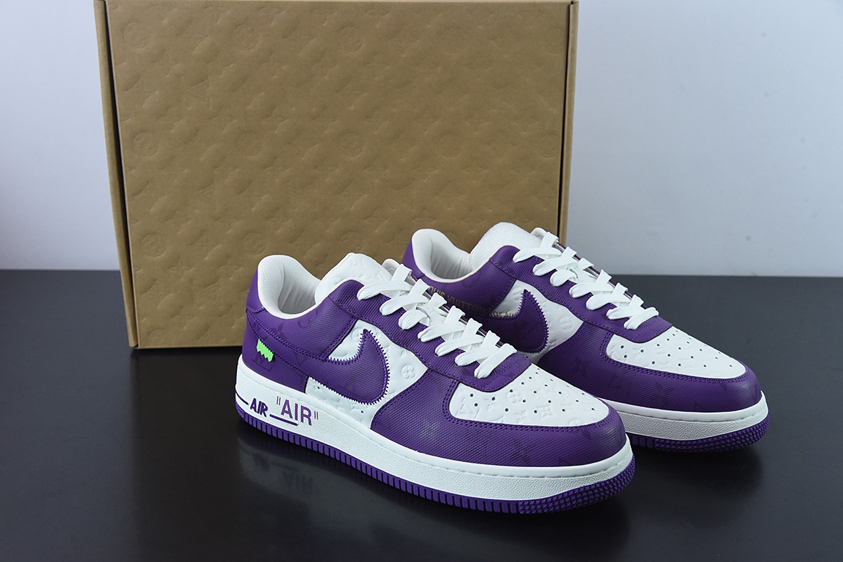 LVx Nk Air Force 1 Low 路易斯威登驴牌LV联名 空军一号低帮运动鞋