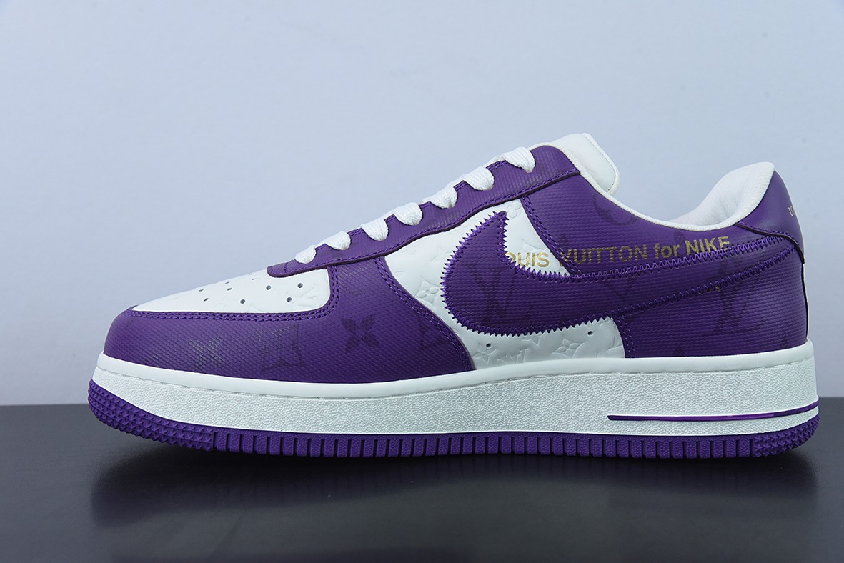 LVx Nk Air Force 1 Low 路易斯威登驴牌LV联名 空军一号低帮运动鞋