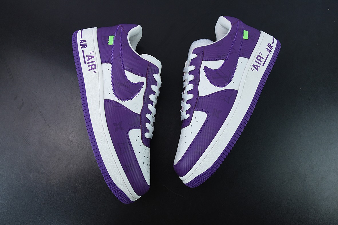 LVx Nk Air Force 1 Low 路易斯威登驴牌LV联名 空军一号低帮运动鞋