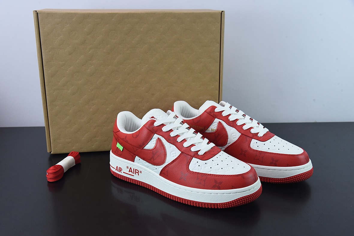 LVx Nk Air Force 1 Low 路易斯威登驴牌LV联名 空军一号低帮运动鞋