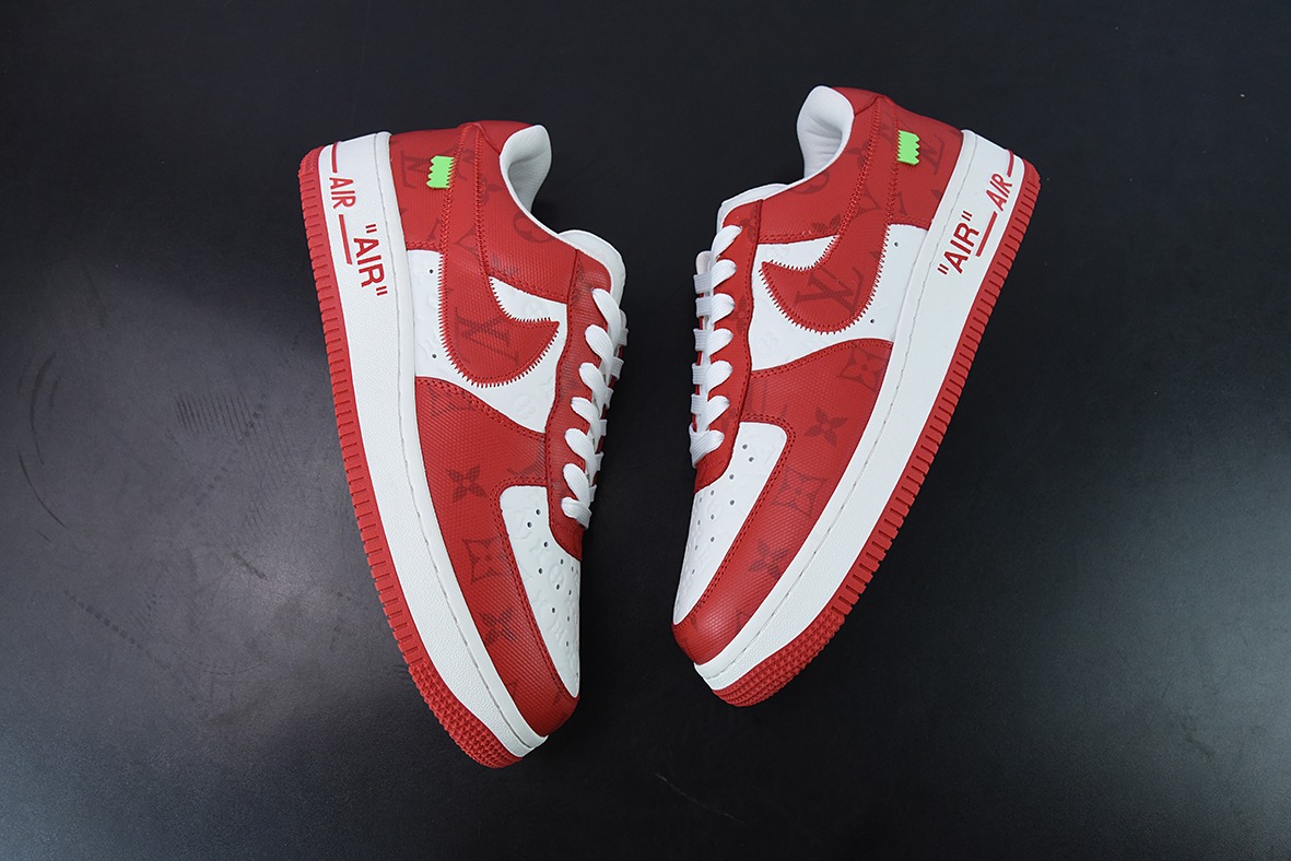 LVx Nk Air Force 1 Low 路易斯威登驴牌LV联名 空军一号低帮运动鞋