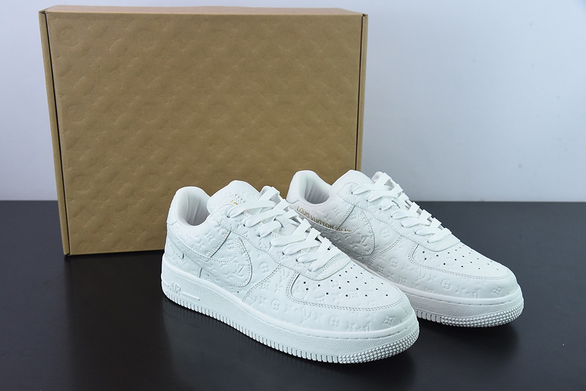 LVx Nk Air Force 1 Low 路易斯威登驴牌LV联名 空军一号低帮运动鞋
