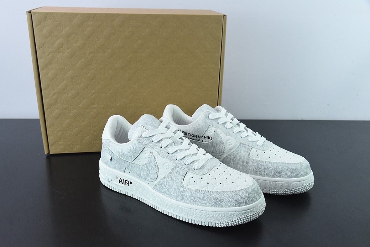 LVx Nk Air Force 1 Low 路易斯威登驴牌LV联名 空军一号低帮男女同款运动鞋