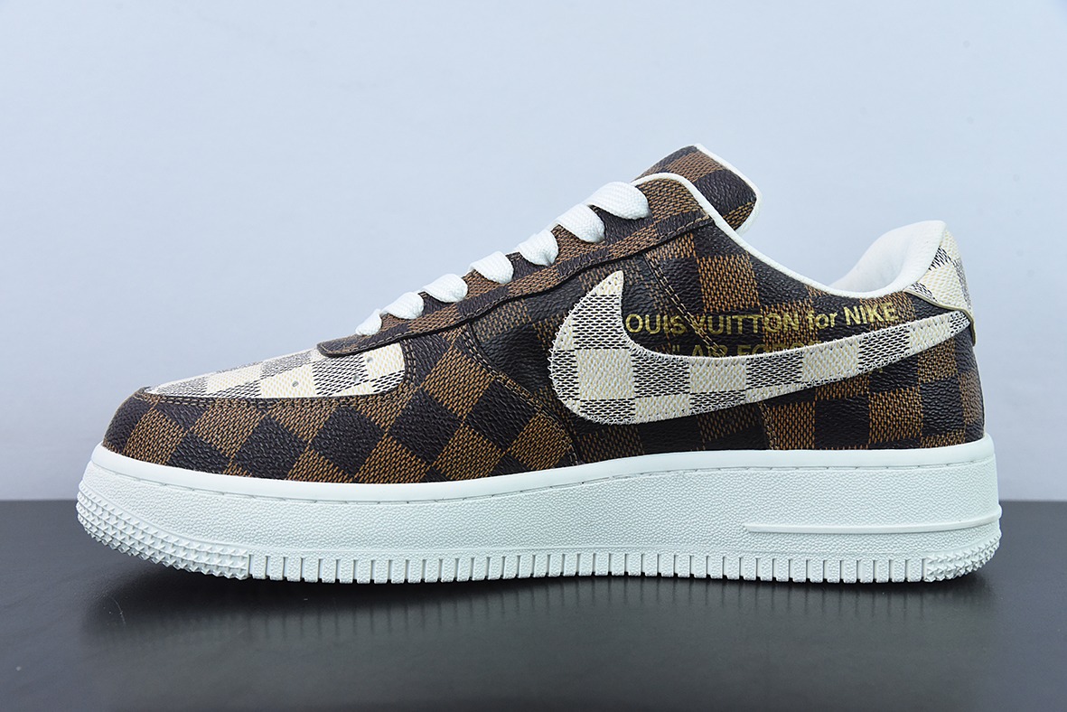 LVx Nk Air Force 1 Low 路易斯威登驴牌LV联名 空军一号低帮男女同款运动鞋