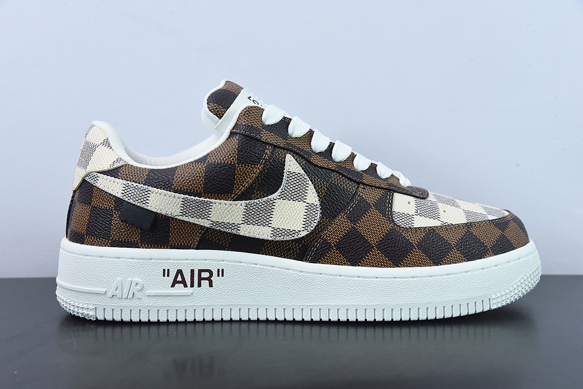 LVx Nk Air Force 1 Low 路易斯威登驴牌LV联名 空军一号低帮男女同款运动鞋