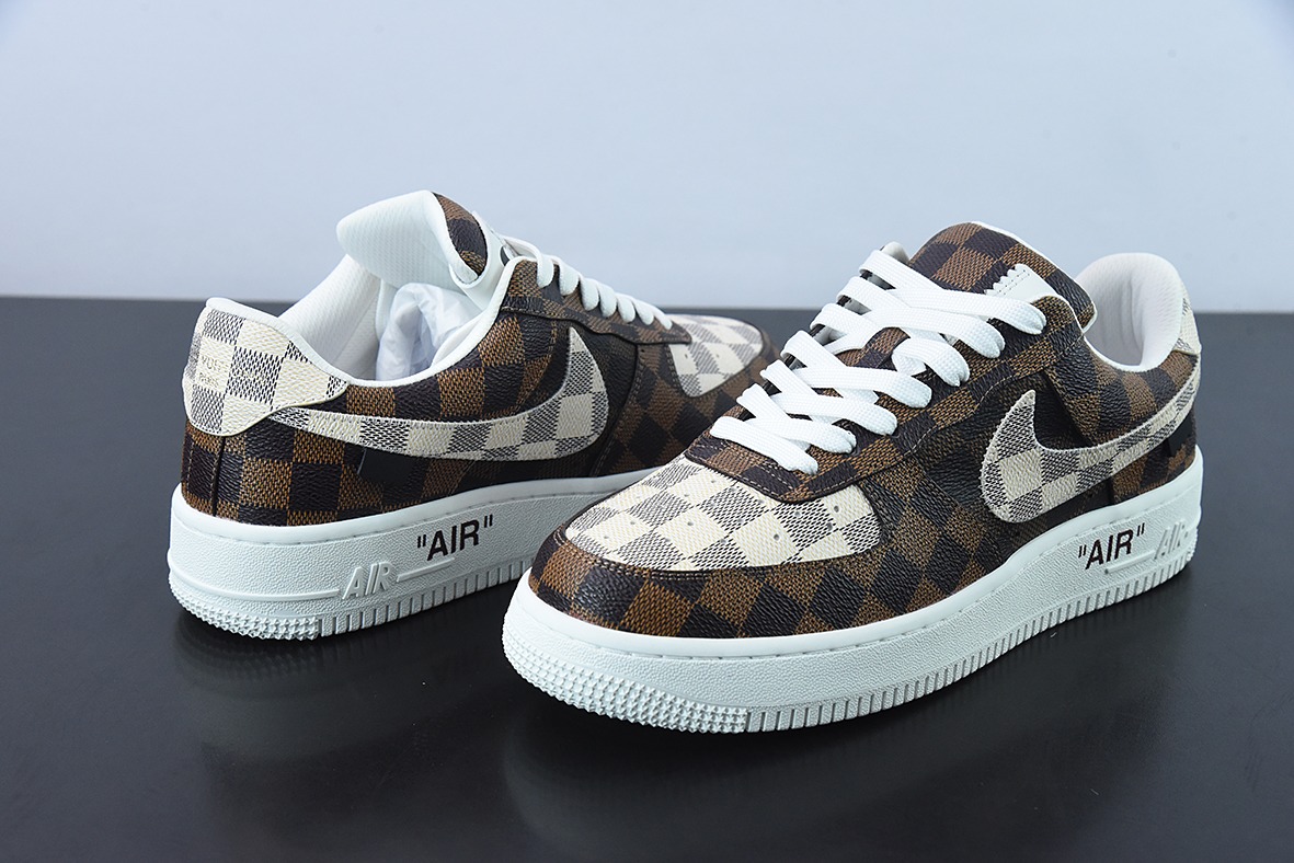 LVx Nk Air Force 1 Low 路易斯威登驴牌LV联名 空军一号低帮男女同款运动鞋