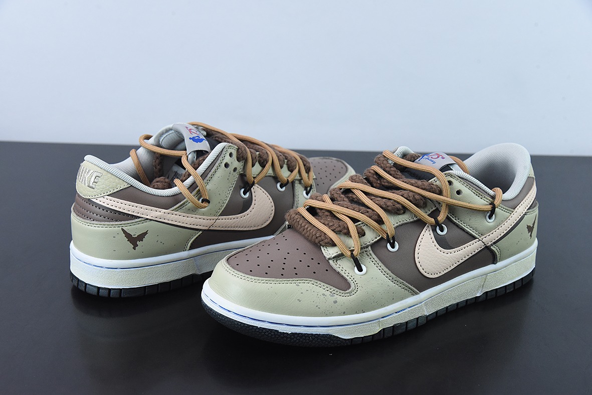 NBA x NK Dunk Low 解构 做旧 荒漠废土 天使恶魔低帮男士运动鞋 货号：DD3363-002
