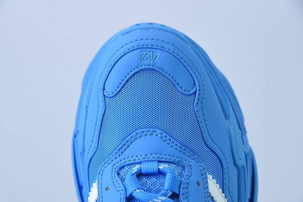 Adidas x 巴黎世家Balenciaga Triple S  巴黎世家联名老爹鞋货号：710021 W2FW1 1003