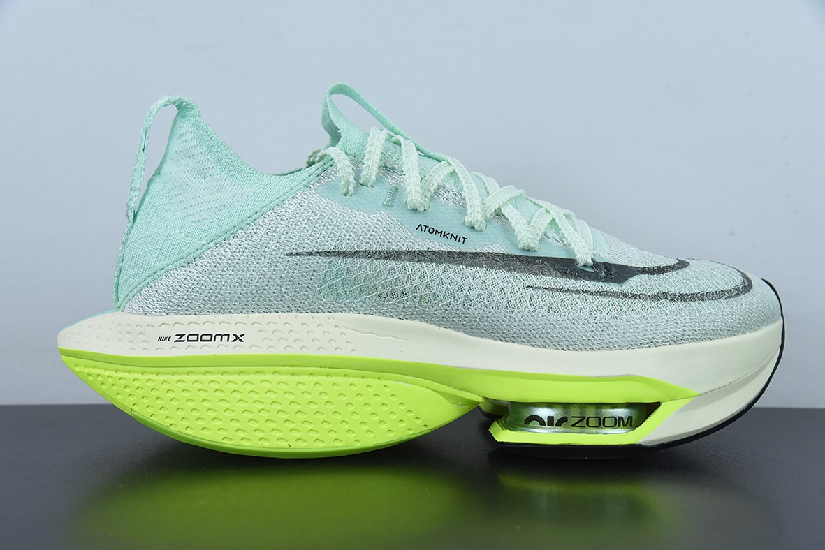 Nike Air Zoom Alphafly NEXT% 2 Proto 马拉松3.0高性能跑鞋/白绿 薄荷绿DV9422-300