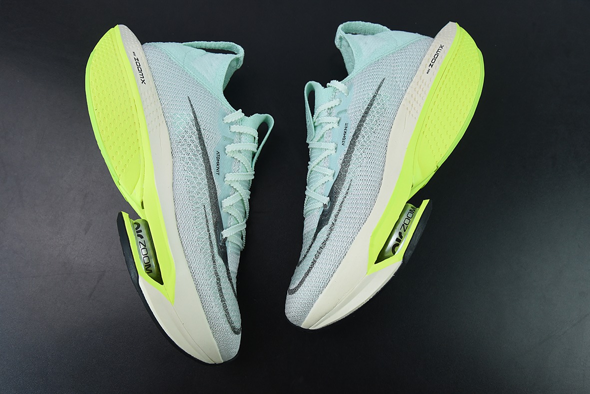 Nike Air Zoom Alphafly NEXT% 2 Proto 马拉松3.0高性能跑鞋/白绿 薄荷绿DV9422-300