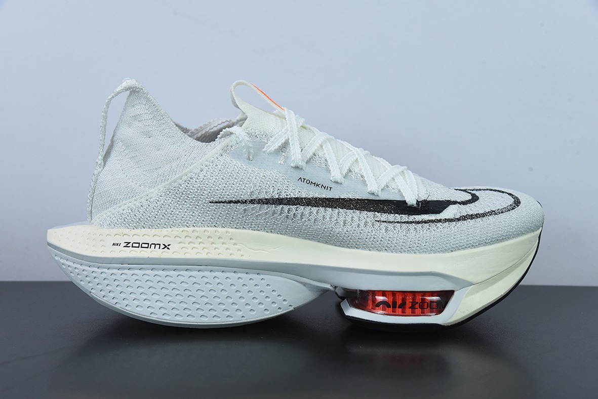 Nike Air Zoom Alphafly NEXT% 2 Proto 马拉松3.0高性能跑鞋/白黑