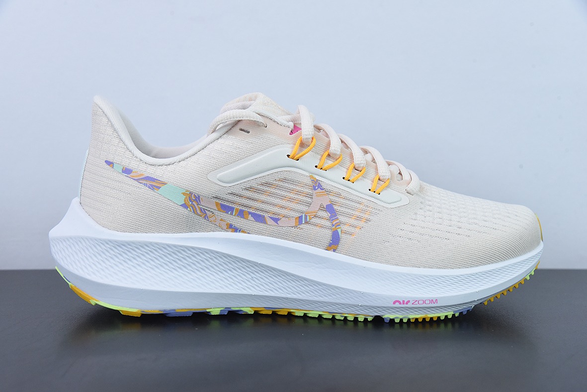 NK Air Zoom Pegasus 39 （粉色） 登月39 针织透气货号：DO9483 600