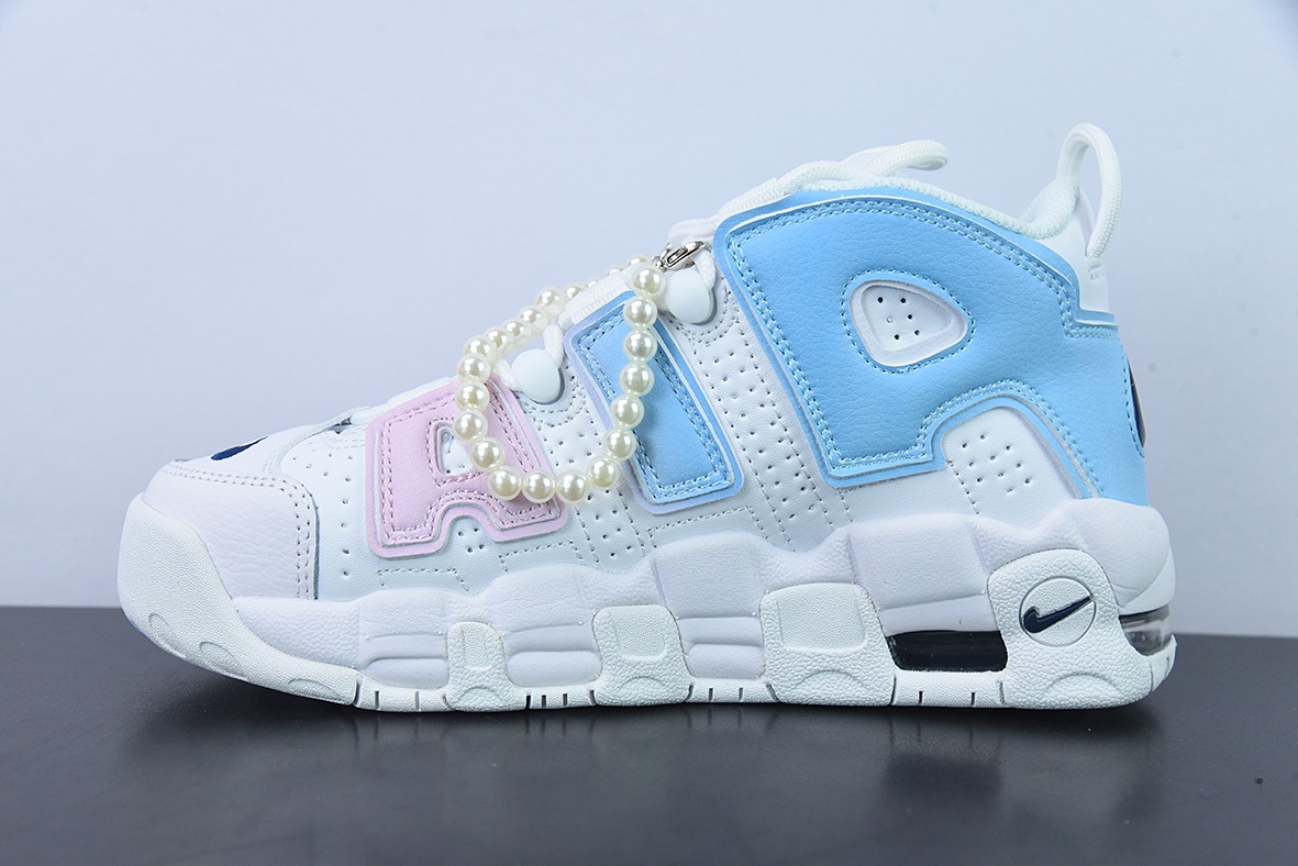 NK Air More Uptempo 大AIR皮蓬复古篮球鞋 货号：DH9719-100