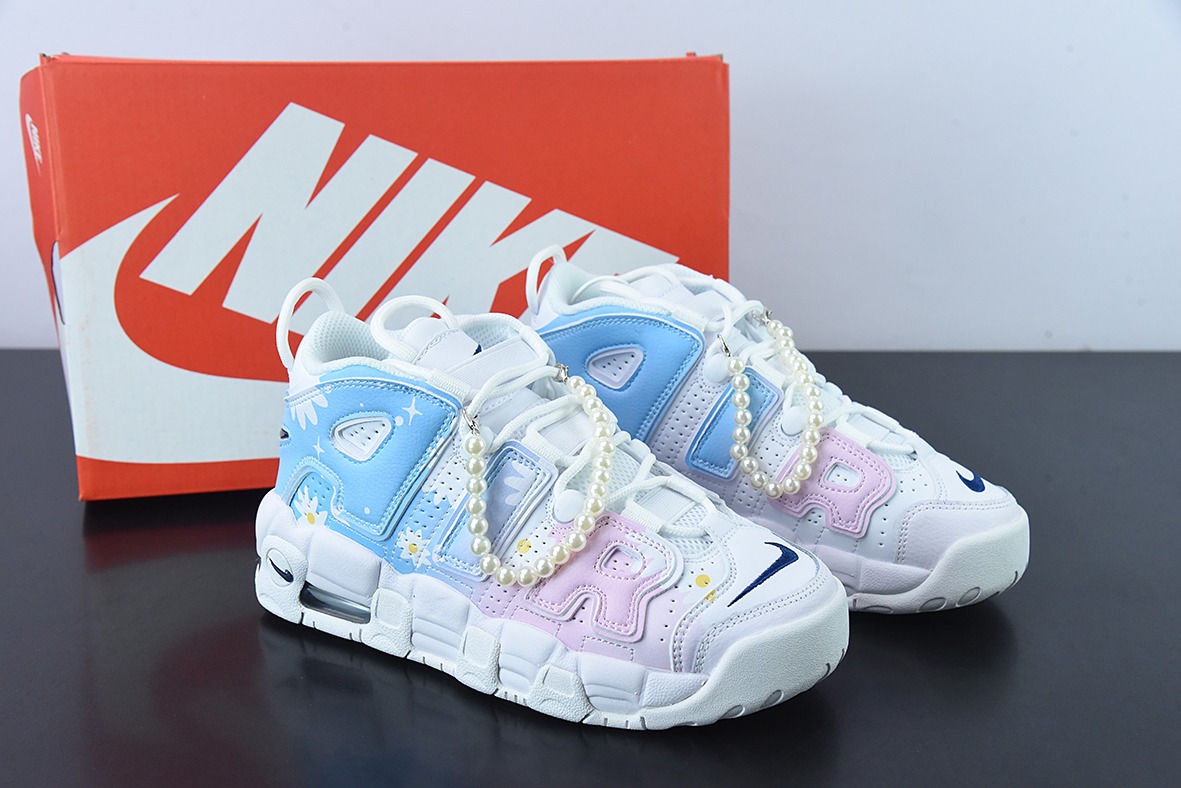 NK Air More Uptempo 大AIR皮蓬复古篮球鞋 货号：DH9719-100