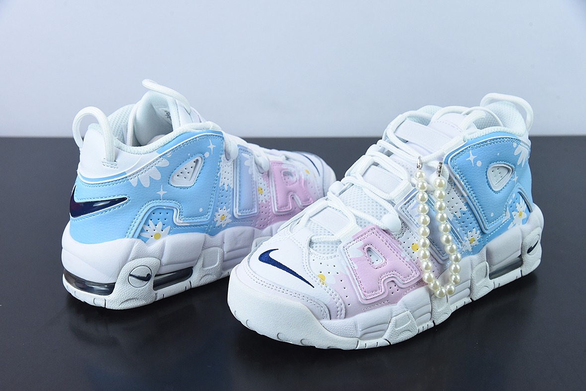 NK Air More Uptempo 大AIR皮蓬复古篮球鞋 货号：DH9719-100