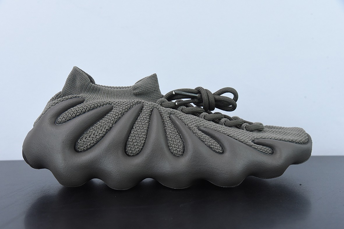 AD 阿迪Yeezy 450 " Cinder " 侃爷椰子450 贾斯丁比伯同款 编织袜套鞋 GX9662