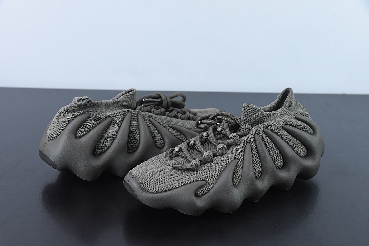 AD 阿迪Yeezy 450 " Cinder " 侃爷椰子450 贾斯丁比伯同款 编织袜套鞋 GX9662