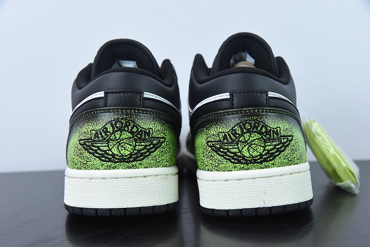 Air Jordan 1 Low "Wear Away" AJ1 乔1森林绿运动鞋 货号;DN3705-003