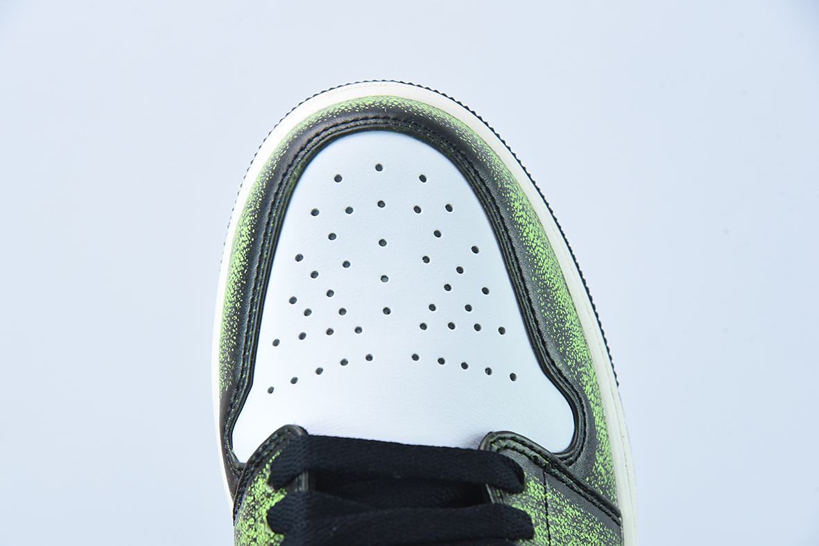 Air Jordan 1 Low "Wear Away" AJ1 乔1森林绿运动鞋 货号;DN3705-003