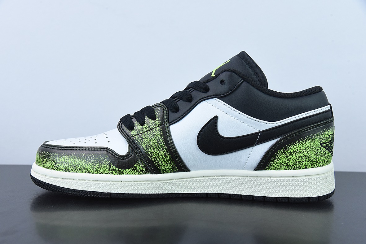 Air Jordan 1 Low "Wear Away" AJ1 乔1森林绿运动鞋 货号;DN3705-003