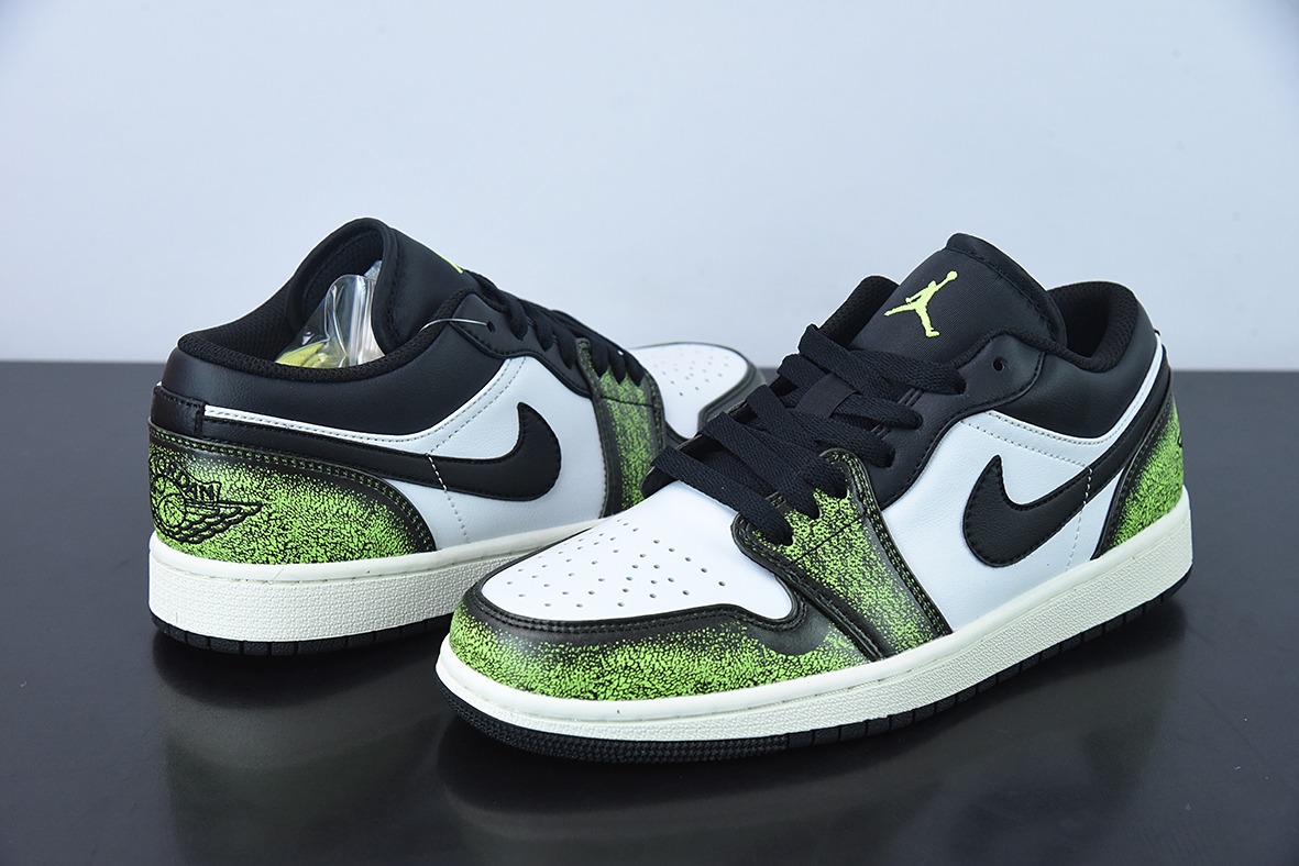 Air Jordan 1 Low "Wear Away" AJ1 乔1森林绿运动鞋 货号;DN3705-003