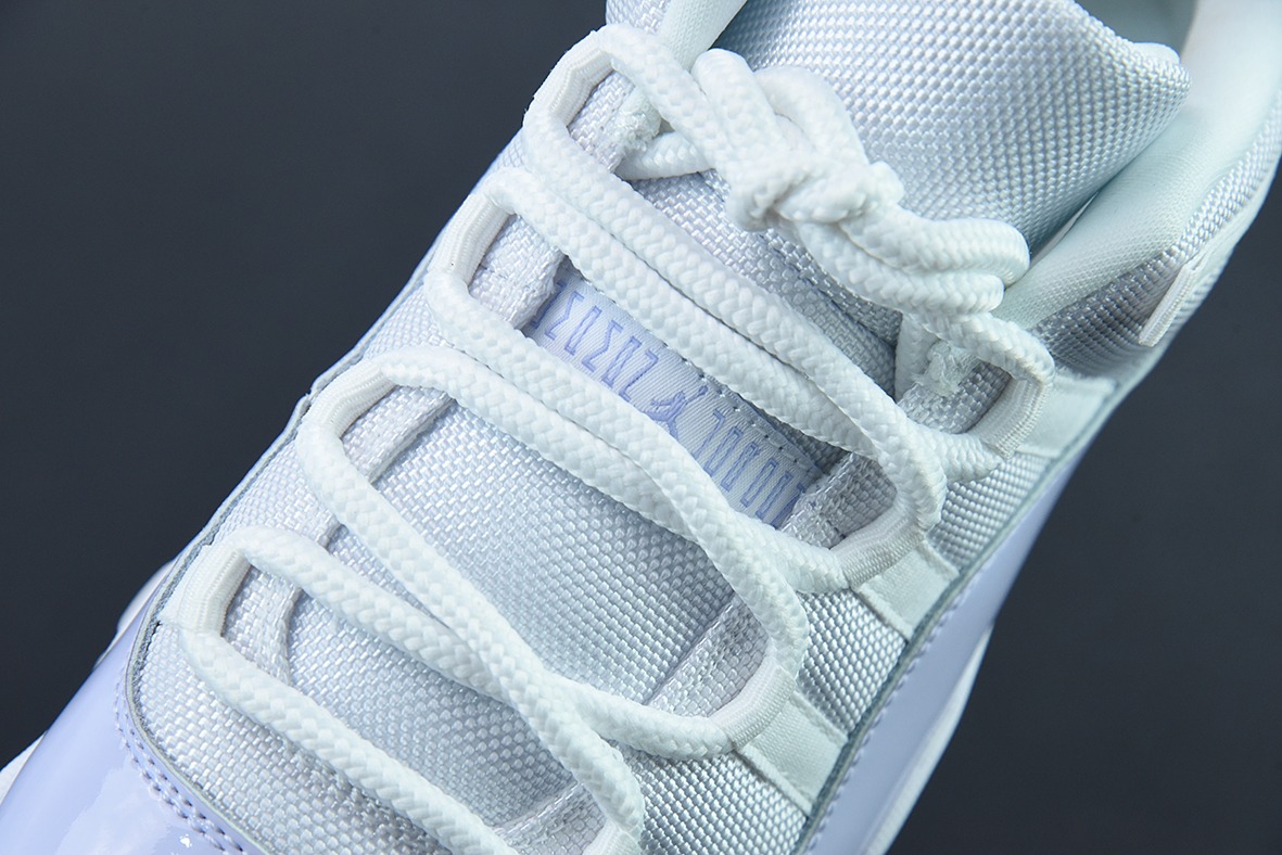 Air Jordan AJ11 Retro Low"Pure Violet"白紫罗兰低帮运动鞋  货号：AH7860-101