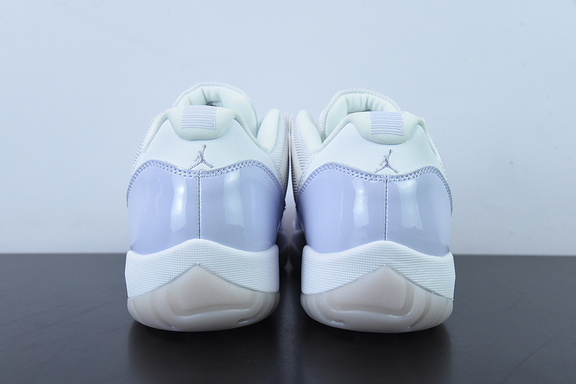 Air Jordan AJ11 Retro Low"Pure Violet"白紫罗兰低帮运动鞋  货号：AH7860-101