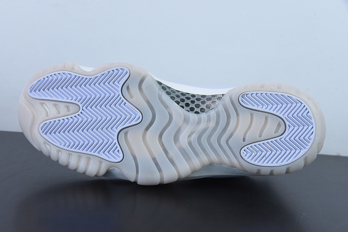 Air Jordan AJ11 Retro Low"Pure Violet"白紫罗兰低帮运动鞋  货号：AH7860-101