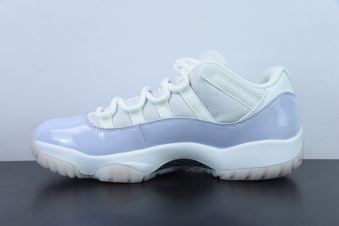 Air Jordan AJ11 Retro Low"Pure Violet"白紫罗兰低帮运动鞋  货号：AH7860-101