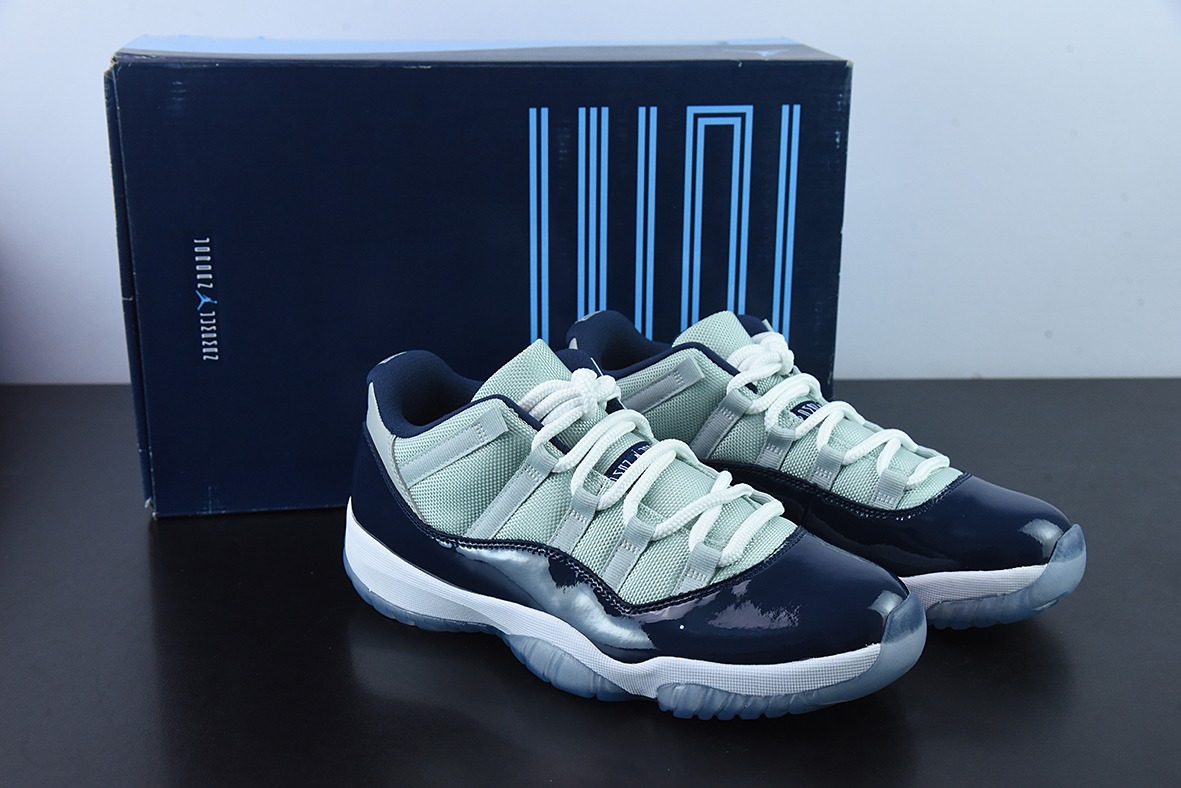 Air Jordan AJ11 Low "Georgetown" 乔治城低帮  货号： 528895-007