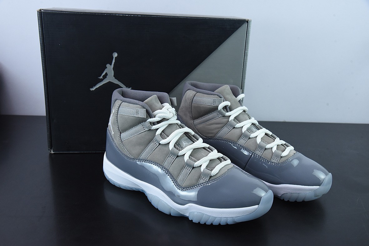Air Jordan 11 Retro"Cool Grey"复古篮球鞋灰白酷灰高帮  货号： CT8012-005