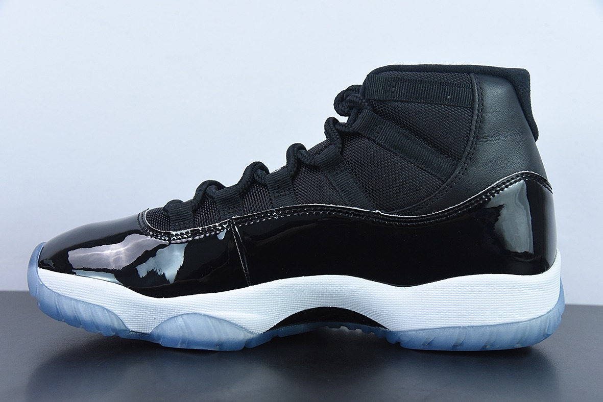 Air Jordan 11 AJ11 乔丹11代高帮篮球鞋/大灌篮 黑蓝 经典款 货号： 378037-003