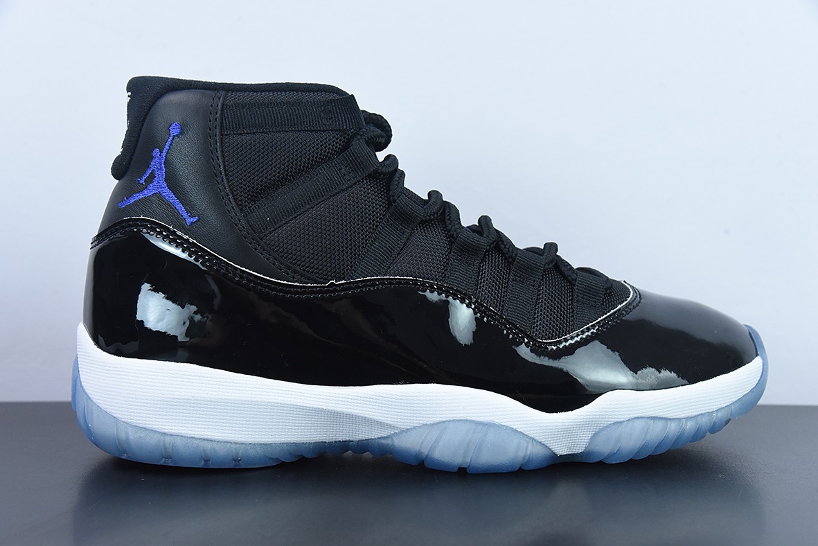 Air Jordan 11 AJ11 乔丹11代高帮篮球鞋/大灌篮 黑蓝 经典款 货号： 378037-003