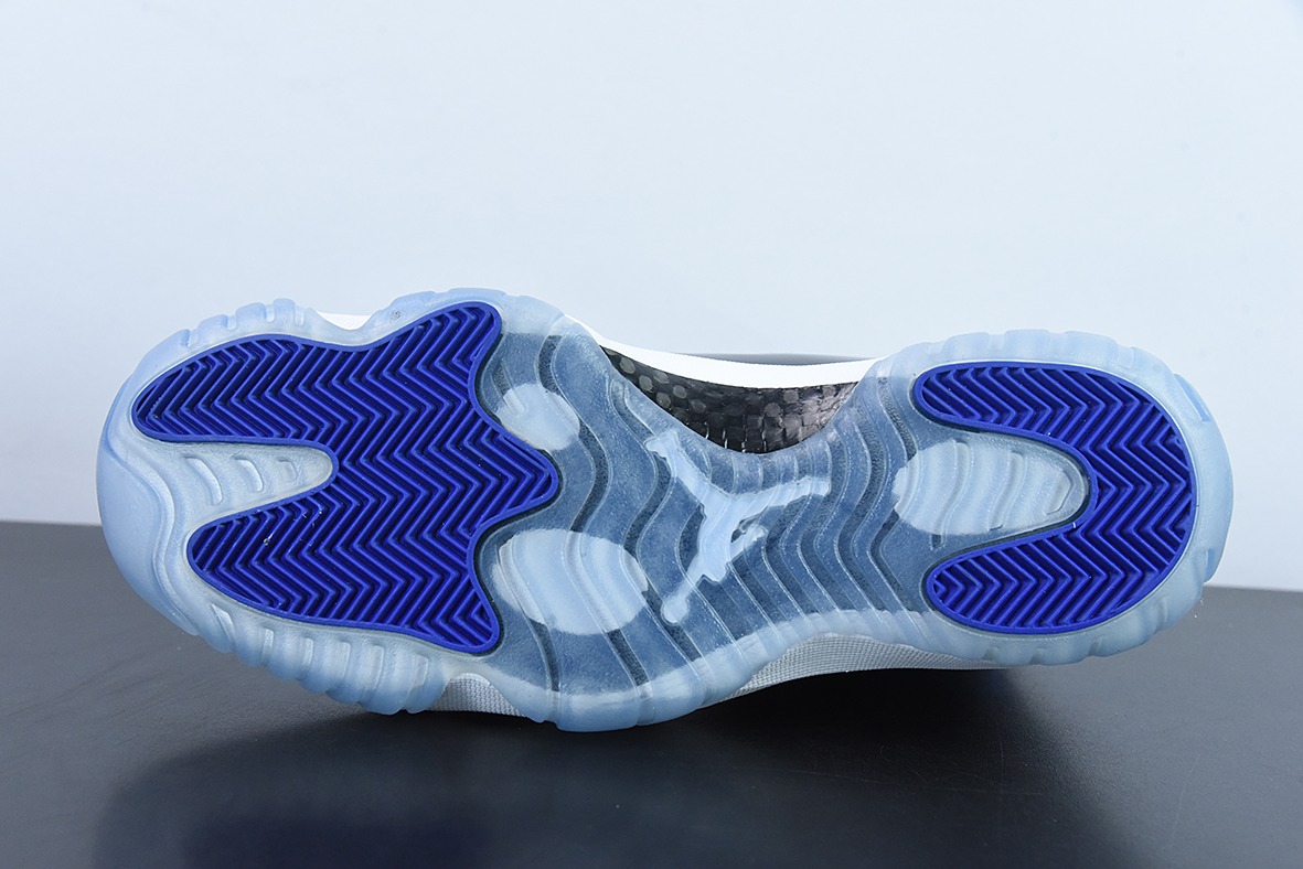 Air Jordan 11 AJ11 乔丹11代高帮篮球鞋/大灌篮 黑蓝 经典款 货号： 378037-003