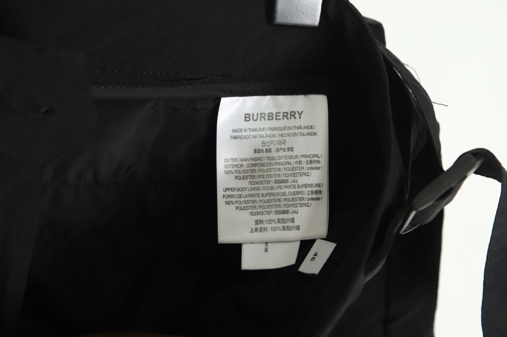 350 Burberry 22FW 棉质机能工装裤