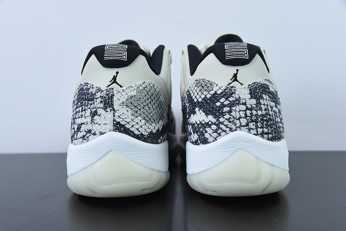 Air Jordan 11 Retro Low 白蛇低帮男士运动鞋 货号：CD6846-002