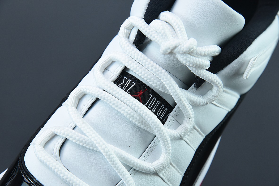 Air Jordan 11 " Concord Bred " AJ11乔11 低帮 康扣黑红货号： AV2187-160
