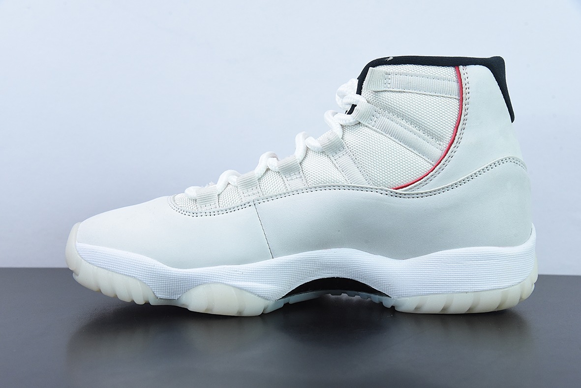 Air Jordan AJ11乔11 " Platinum Tint" 兔八哥高帮男士篮球鞋 货号： 378037-016