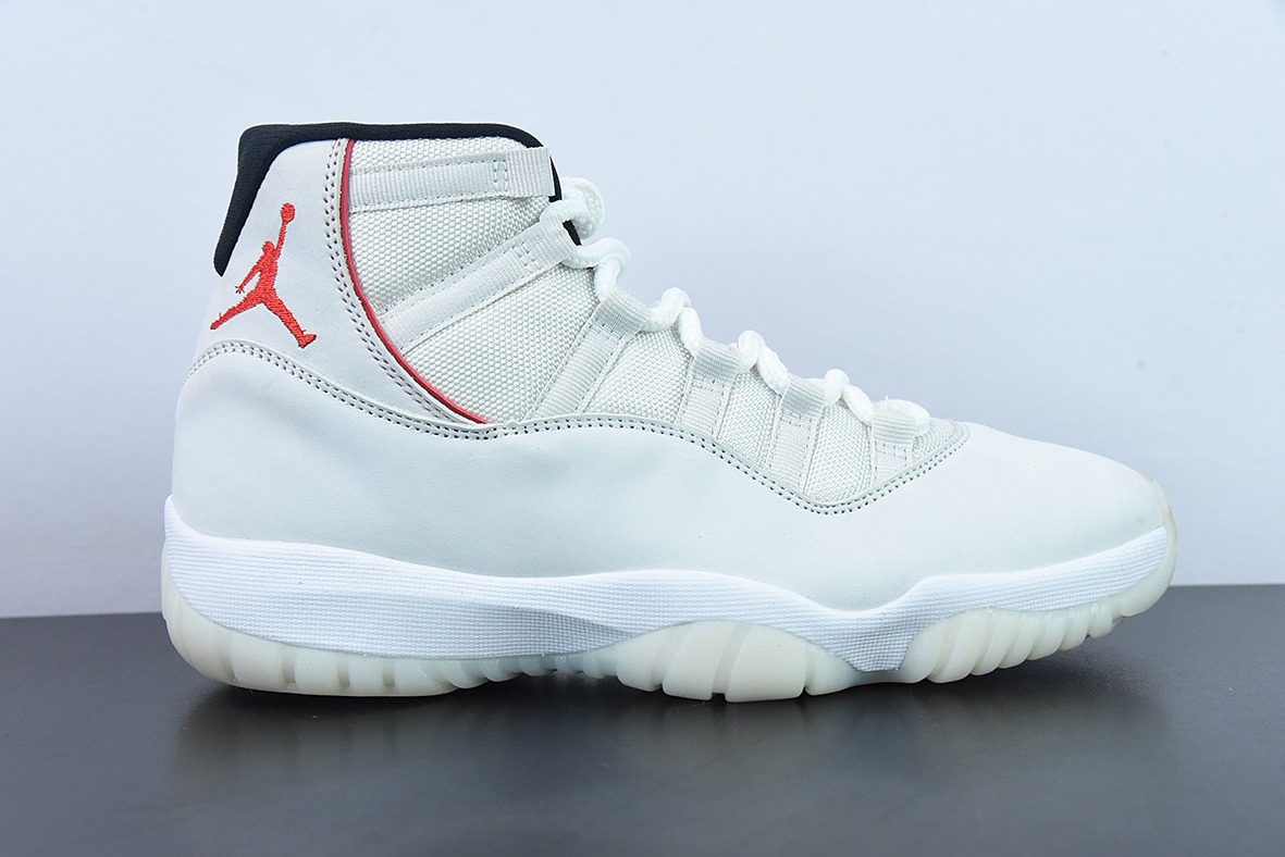 Air Jordan AJ11乔11 " Platinum Tint" 兔八哥高帮男士篮球鞋 货号： 378037-016