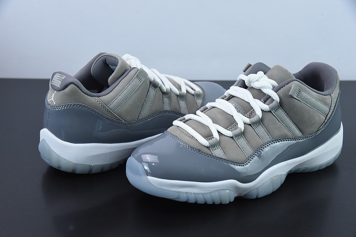 Air Jordan 11 Retro Low 低帮男士运动鞋 酷灰 货号：528895 003