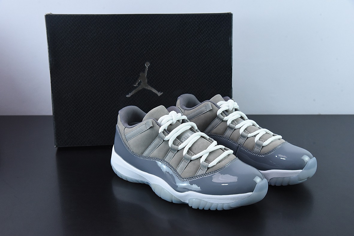 Air Jordan 11 Retro Low 低帮男士运动鞋 酷灰 货号：528895 003