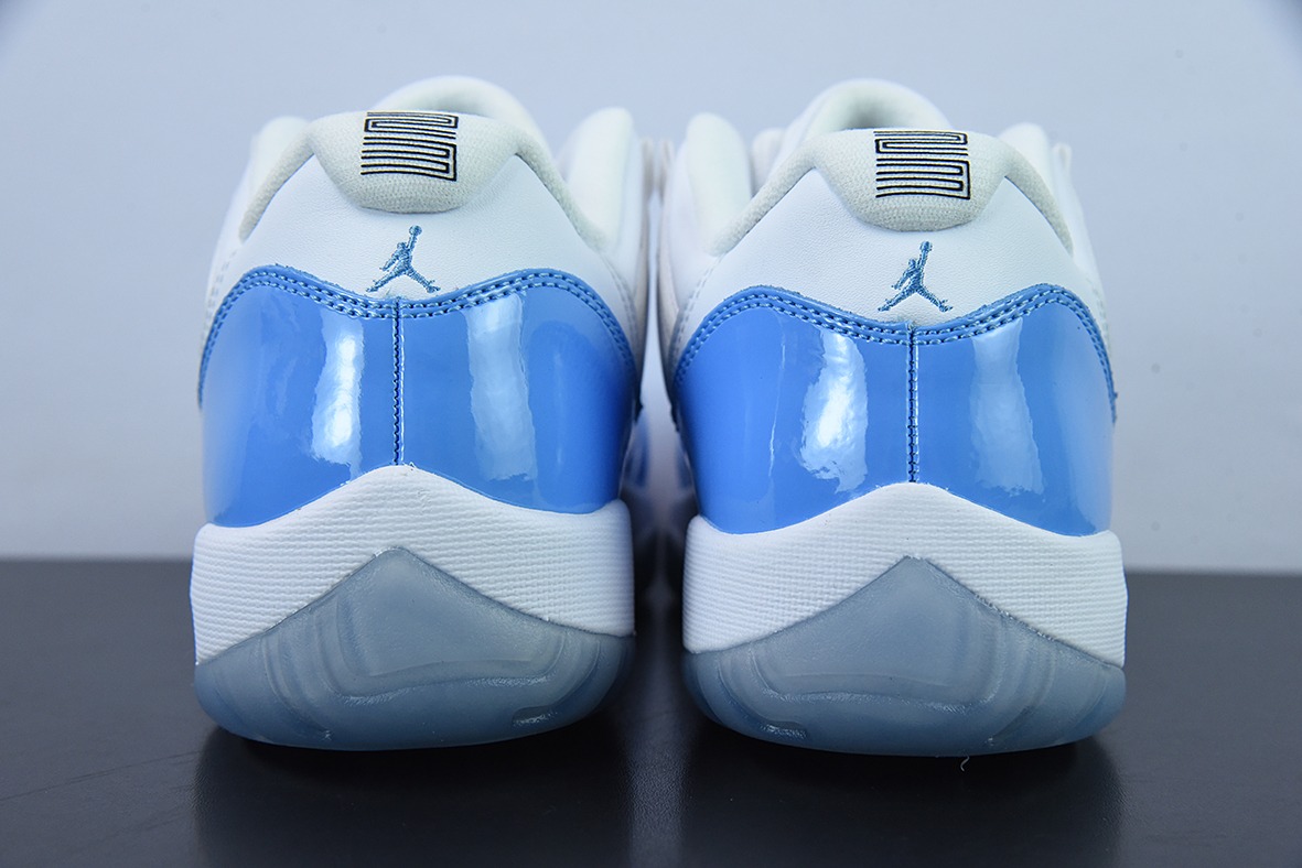 Air Jordan 11 Retro Low低帮男士运动鞋 白蓝 货号：528895 106