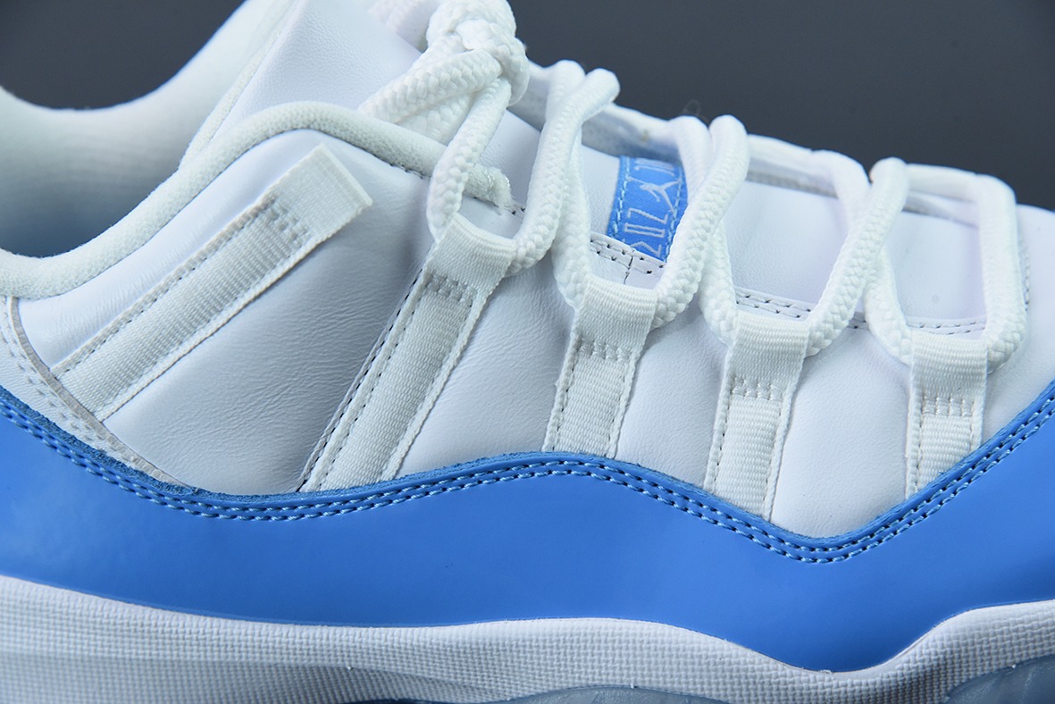 Air Jordan 11 Retro Low低帮男士运动鞋 白蓝 货号：528895 106
