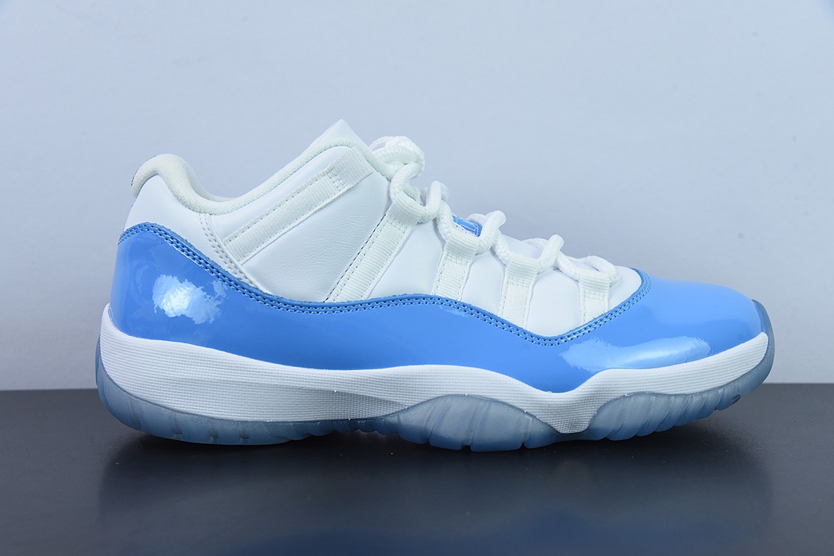 Air Jordan 11 Retro Low低帮男士运动鞋 白蓝 货号：528895 106