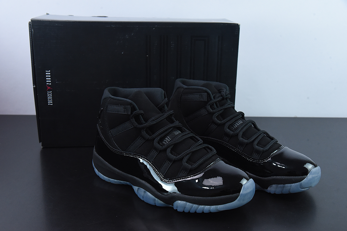 Air Jordan 11 Retro 高帮男士篮球鞋 黑伽马 货号：378037-005