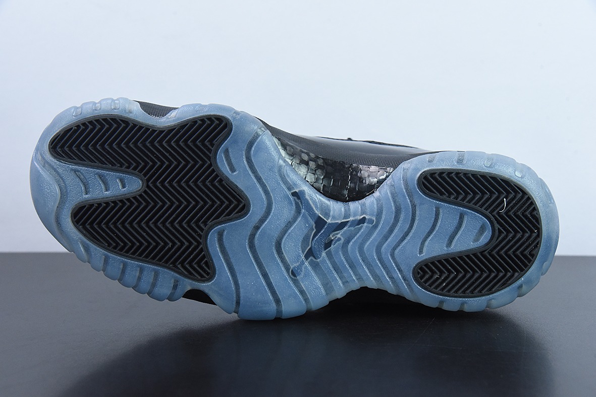 Air Jordan 11 Retro 高帮男士篮球鞋 黑伽马 货号：378037-005